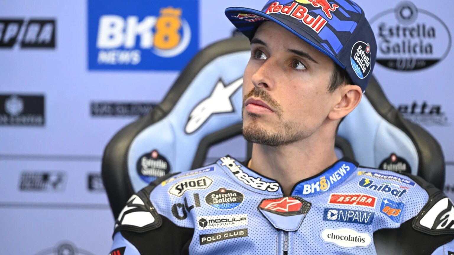 Gresini MotoGP teammates collide in race incident: "A shame that happened"