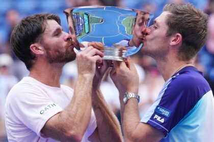 Harrison, Skupski win US Open men's doubles for 2nd Grand Slam