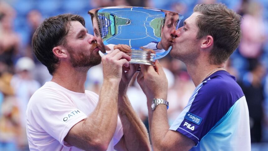 Harrison, Skupski win US Open men's doubles for 2nd Grand Slam