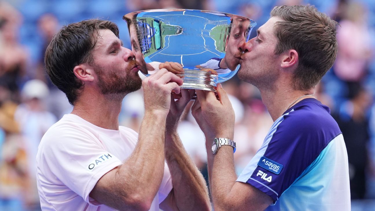 Harrison, Skupski win US Open men's doubles for 2nd Grand Slam