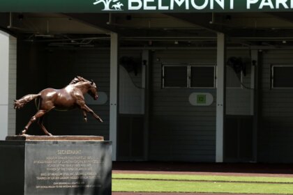 Horse racing returns to Belmont Park following $550 million renovation
