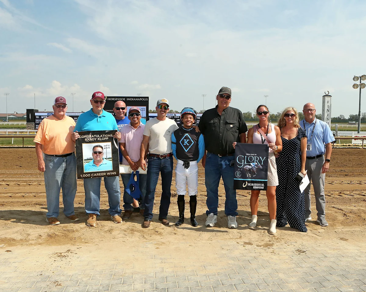 Indiana Native Randy Klopp Trains 1,000th Winning Racehorse