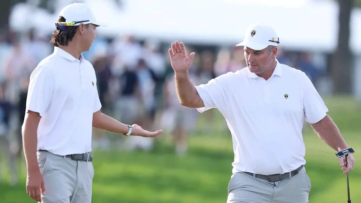 Internationals achieve first lead in Presidents Cup history
