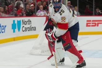Jacob Markstrom Stars in Panthers' 1-0 Overtime Win Over Hurricanes in Season Opener