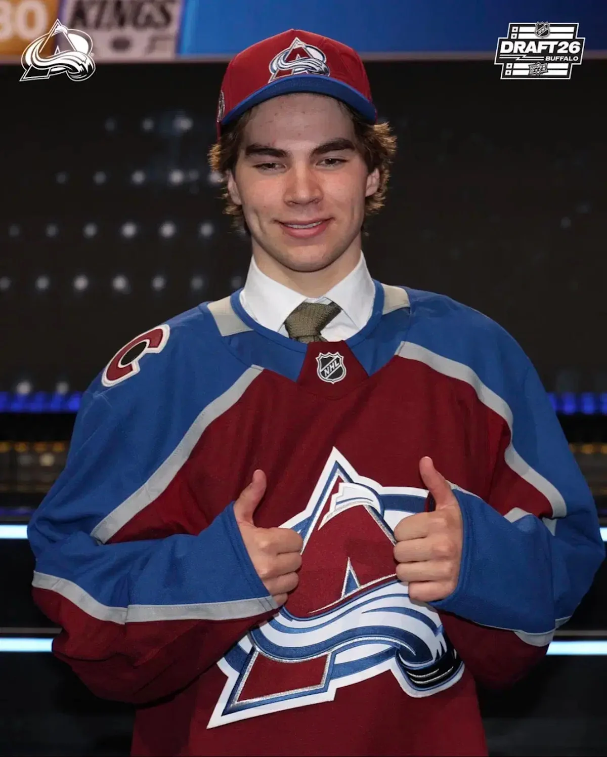 Jared Bednar sees NHL potential in Avalanche prospect Beckett Hamilton
