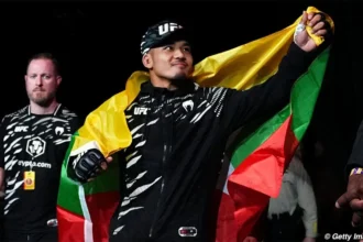 Joshua Van and Manel Kape exchange insults as UFC heavyweight humorously intervenes