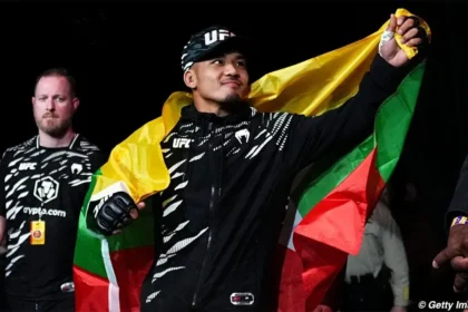 Joshua Van and Manel Kape exchange insults as UFC heavyweight humorously intervenes