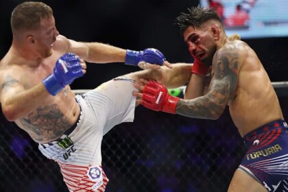 Justin Gaethje Defends Ilia Topuria, Says He ‘Didn’t Quit on the Stool’