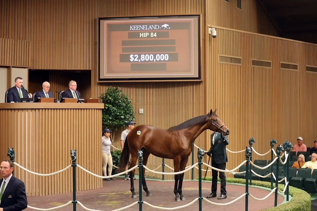 Keeneland September Sale Opens 2026 Renewal with $71.77 Million Gross