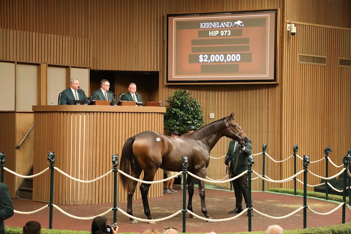 Keeneland September Sale Yields Three $2 Million Yearlings on Day 4