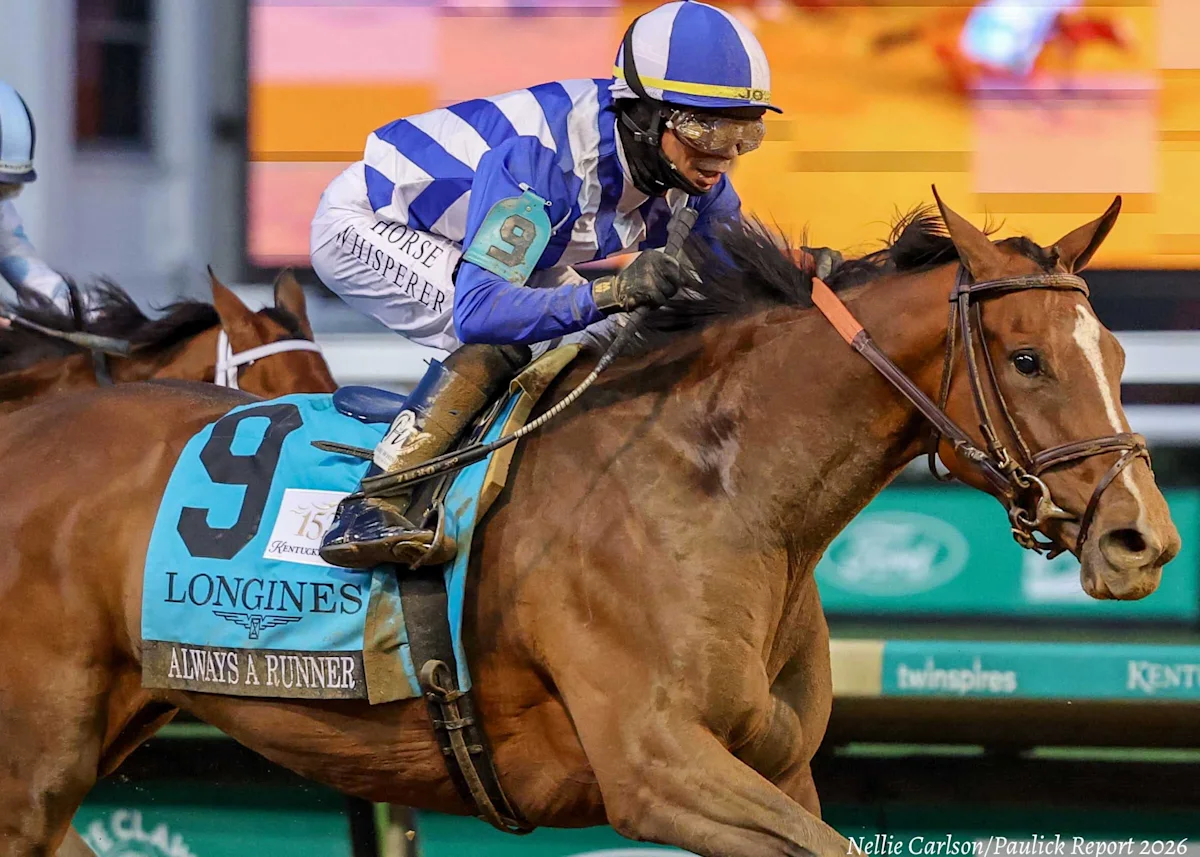 Kentucky Oaks Winner Always A Runner Headlines Deep Field for Cotillion Stakes