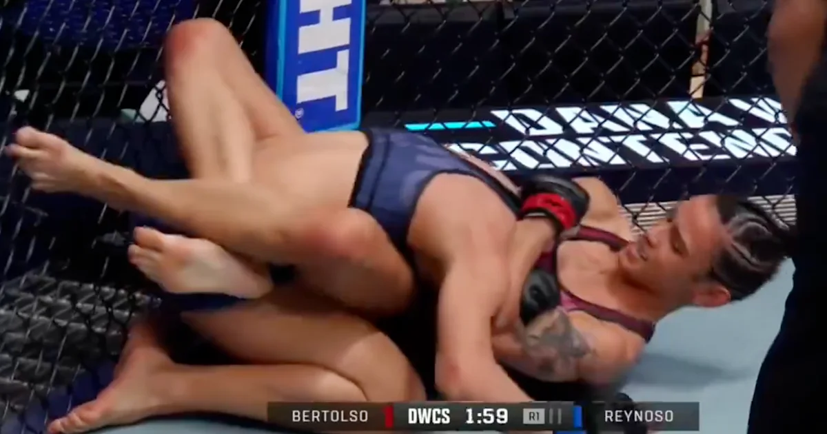 LFA champ Aieza Bertolso quickly defeats Camila Reynoso in DWCS video