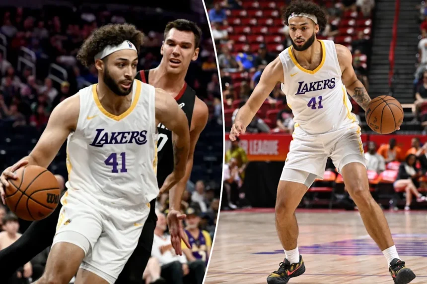 Lakers sign forward to Exhibit 10 contract