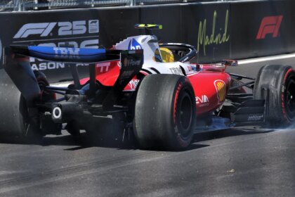 Lewis Hamilton faces potential Madrid F1 penalty after crash and ignoring Ferrari orders