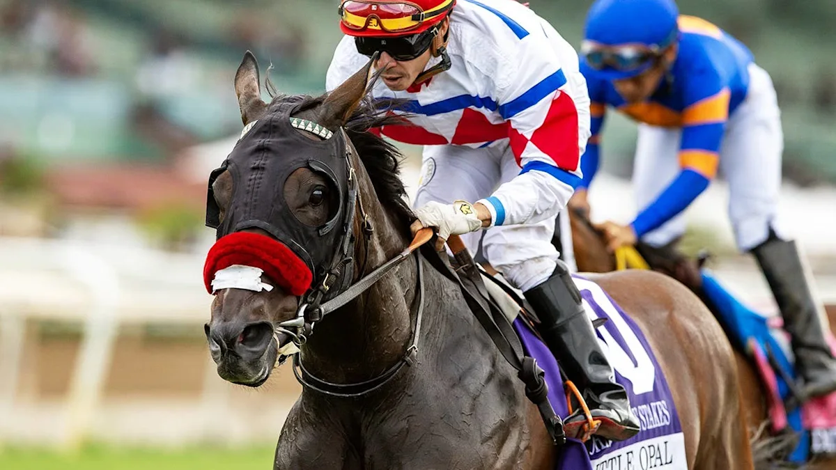 Little Opal Wins John C. Harris Race in Gate-to-Wire Romp