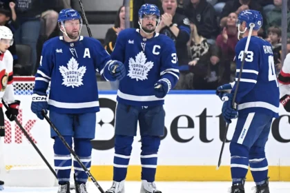 Maple Leafs' Morgan Rielly says offensive tendencies with D-partner Darren Raddysh are not an issue