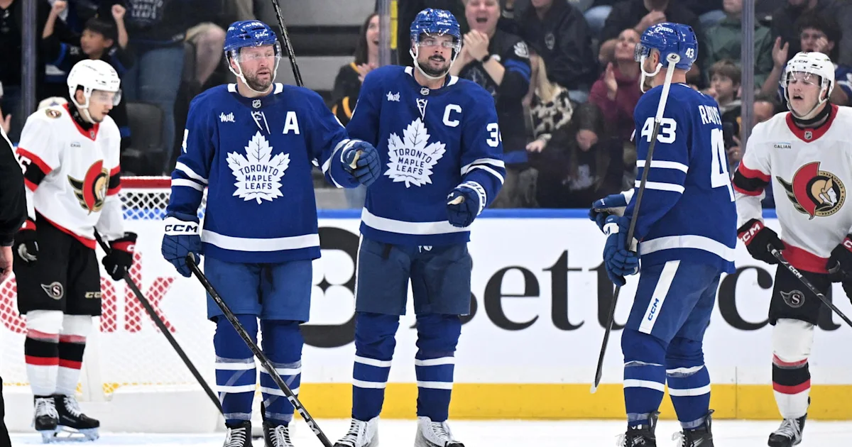 Maple Leafs' Morgan Rielly says offensive tendencies with D-partner Darren Raddysh are not an issue