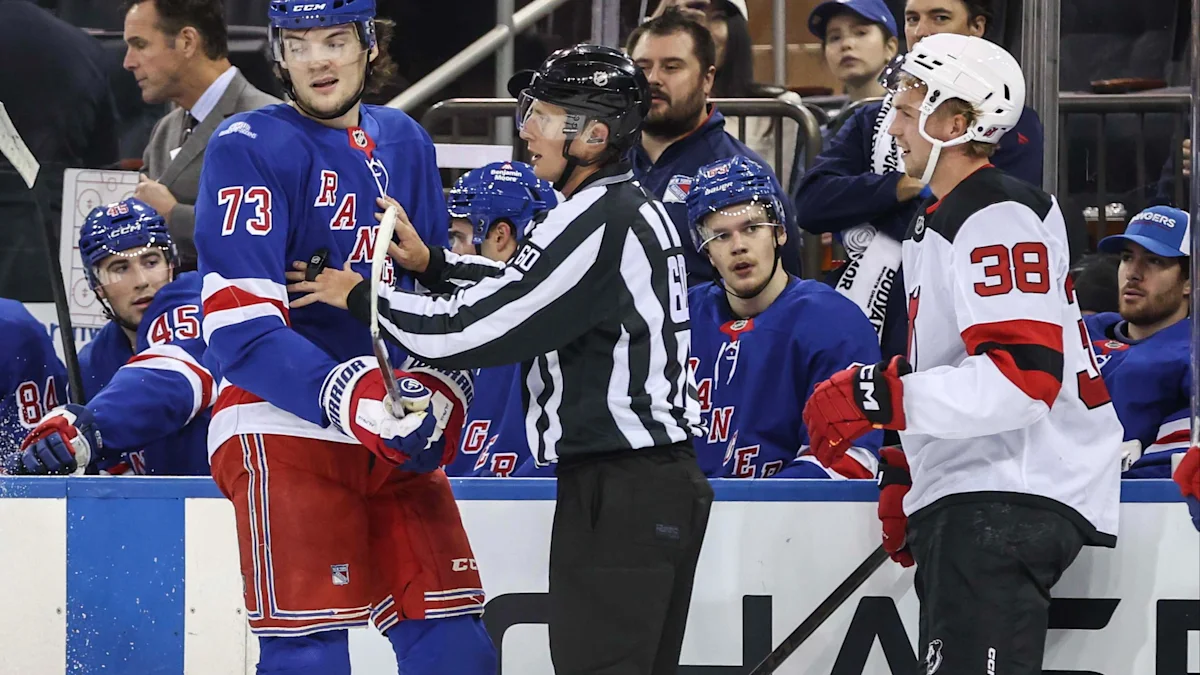 Matt Rempe joins Rangers' opening night roster after successful preseason