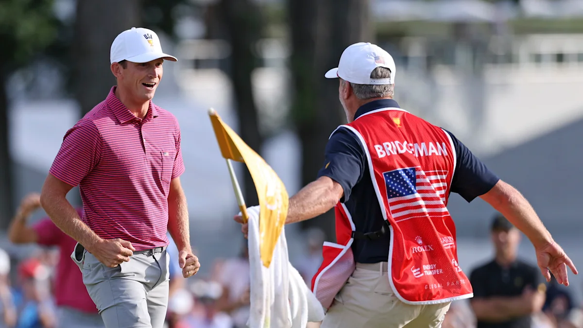 Medinah crowd boosts Jacob Bridgeman's confidence before winning putt
