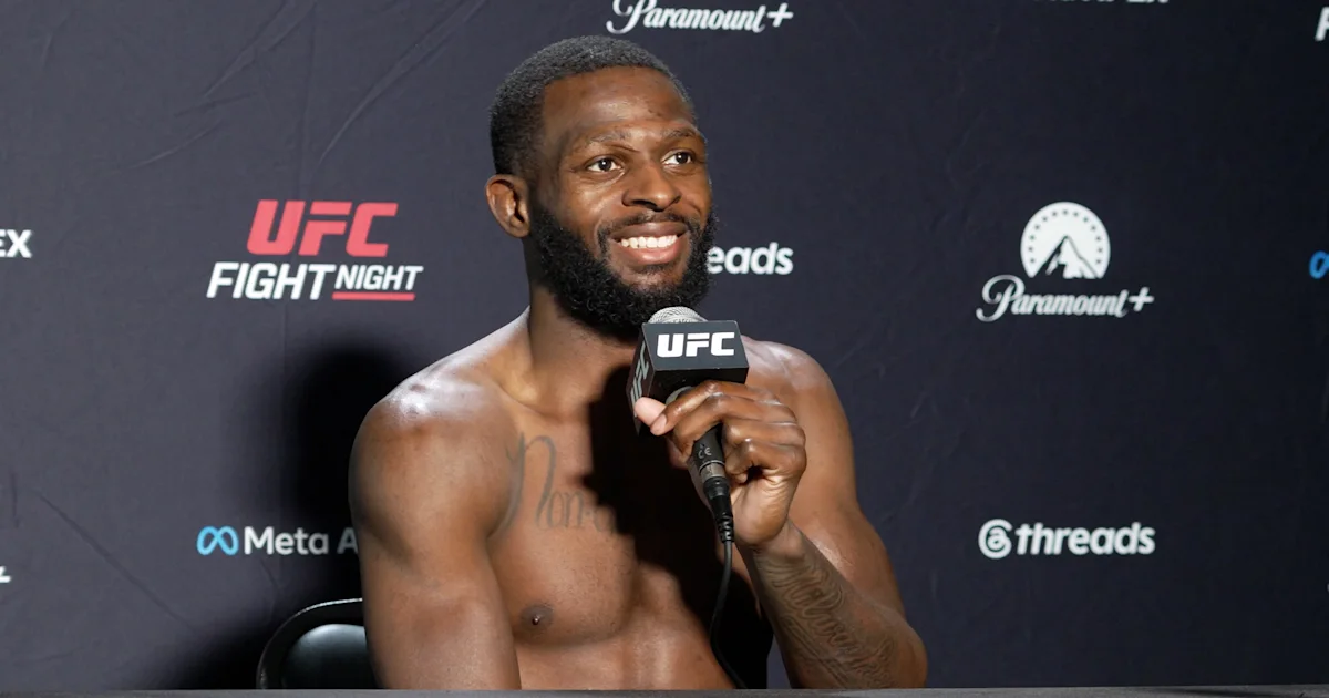 Montel Jackson grateful for chance to bring UFC career full circle