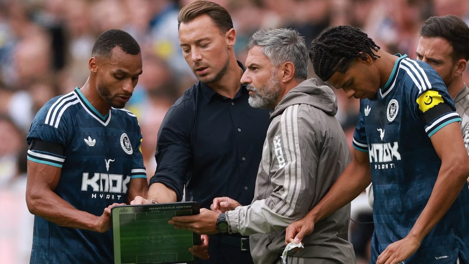 Newcastle manager Matthias Jaissle fires subtle dig at Mikel Arteta's touchline behaviour