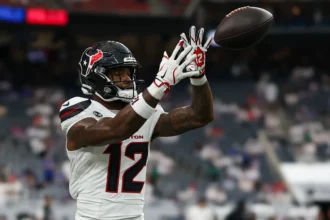 Nico Collins in danger of missing Week 2 after hamstring injury in practice