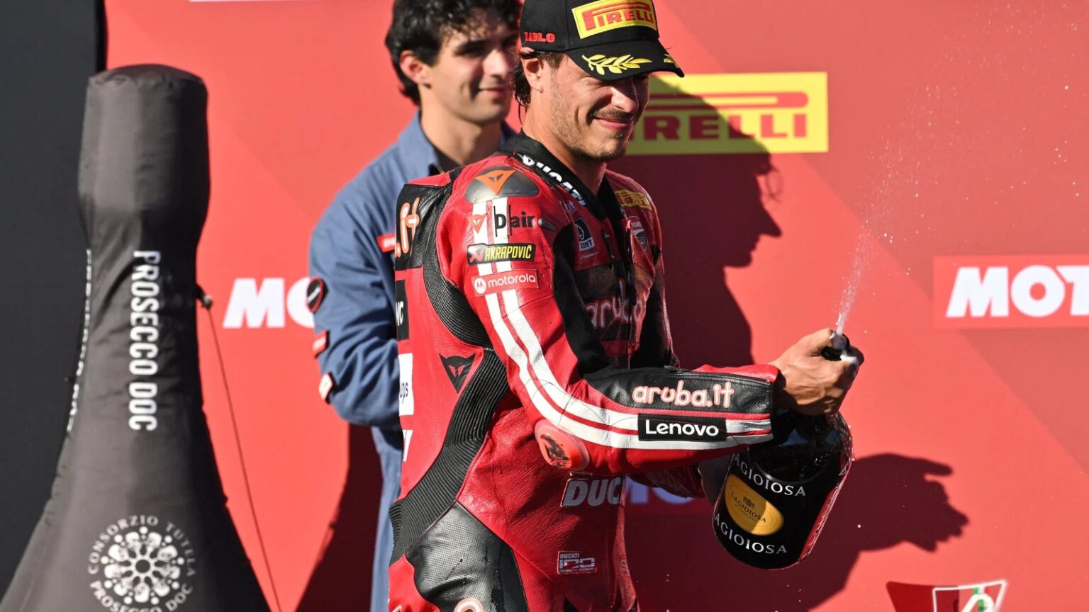 Nicolo Bulega takes P2 at Cremona WorldSBK as title nears