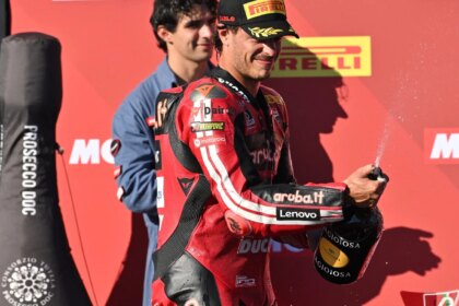 Nicolo Bulega takes P2 at Cremona WorldSBK as title nears