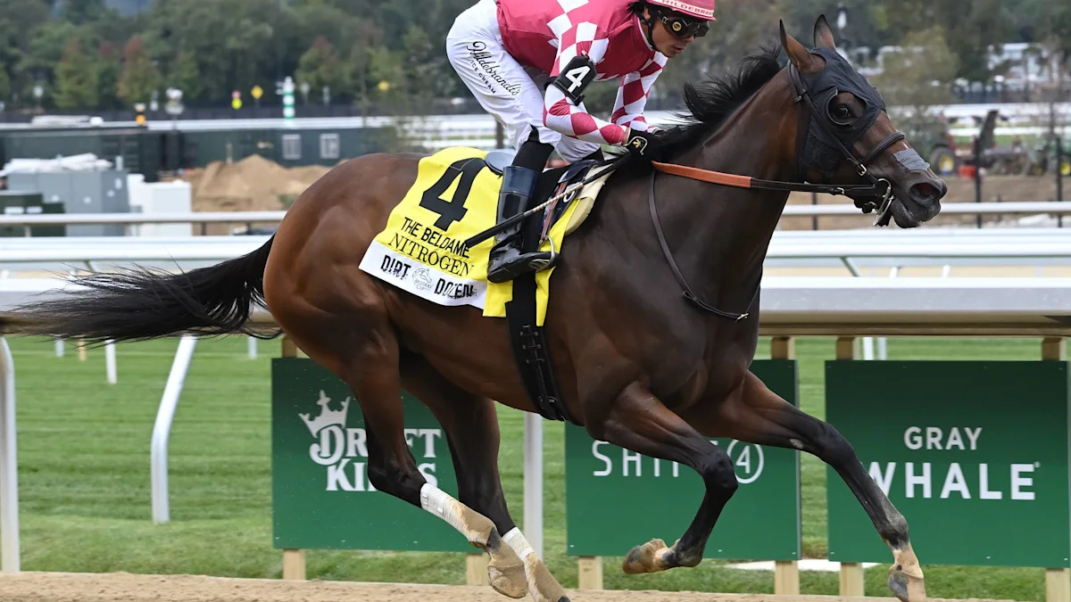 Nitrogen Easy Wins Beldame, Advances to Breeders’ Cup