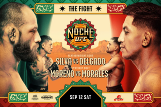 Noche UFC Silva vs. Delgado live results
