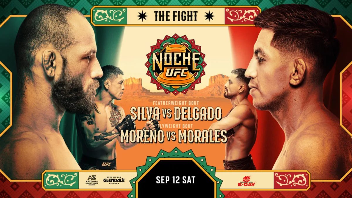 Noche UFC Silva vs. Delgado live results