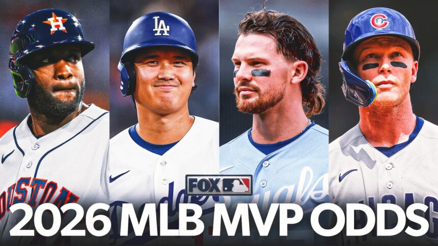 PCA and Alvarez Lead 2026 AL and NL MVP Odds