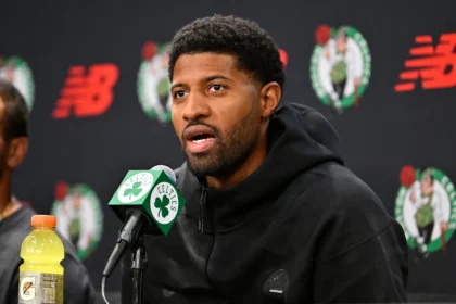 Paul George excited to join Celtics and play alongside Jayson Tatum as fellow superstar wing