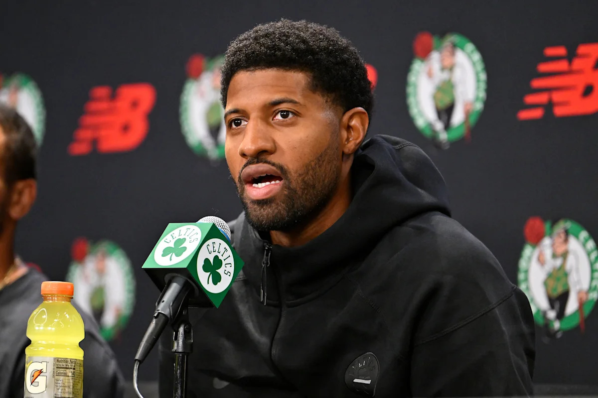 Paul George excited to join Celtics and play alongside Jayson Tatum as fellow superstar wing