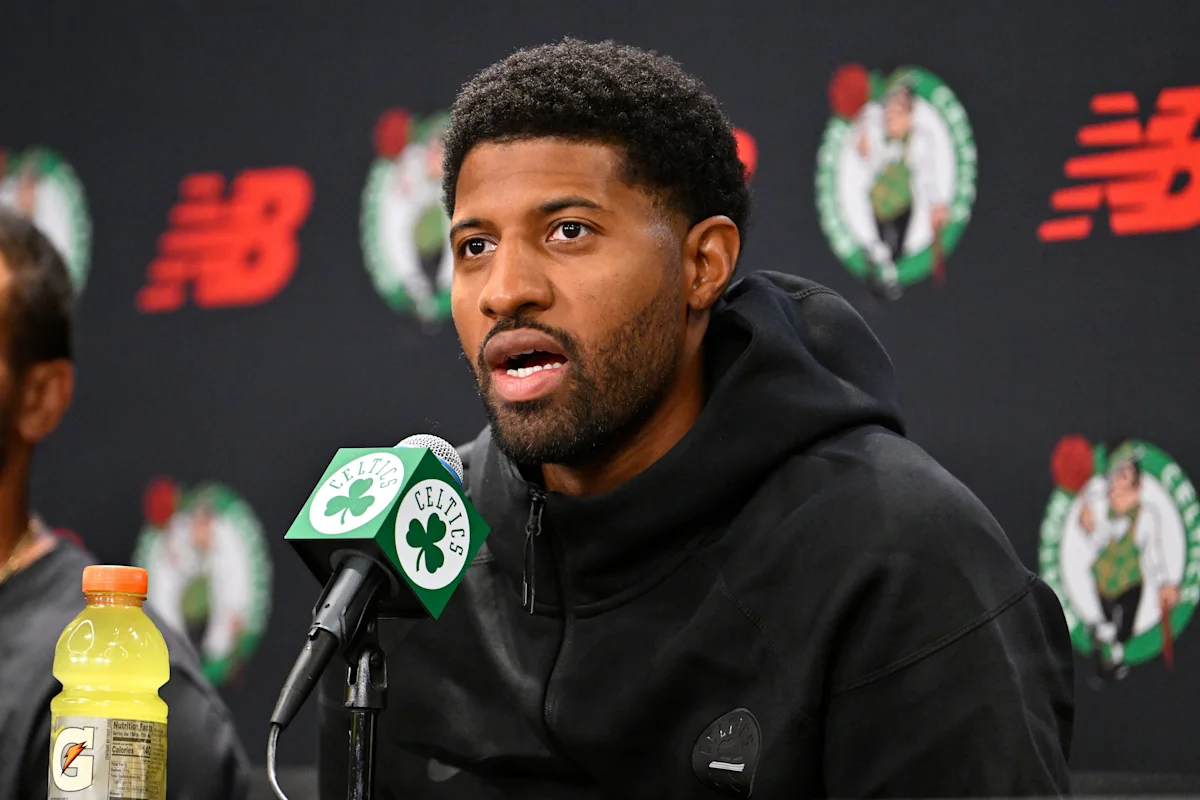 Paul George says he has 'chip on my shoulder' joining Celtics after Jaylen Brown trade