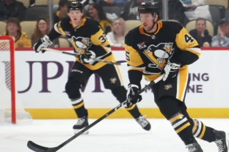 Penguins' decision to keep Harrison Brunicke on NHL roster may depend on one key factor
