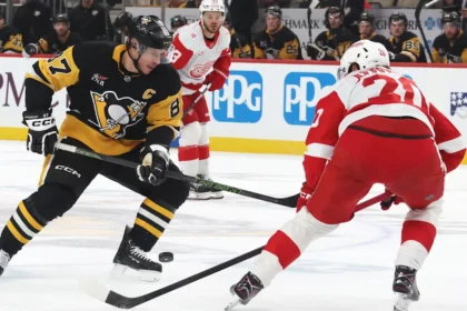 Penguins lose 7-4 to Red Wings in pre-season game