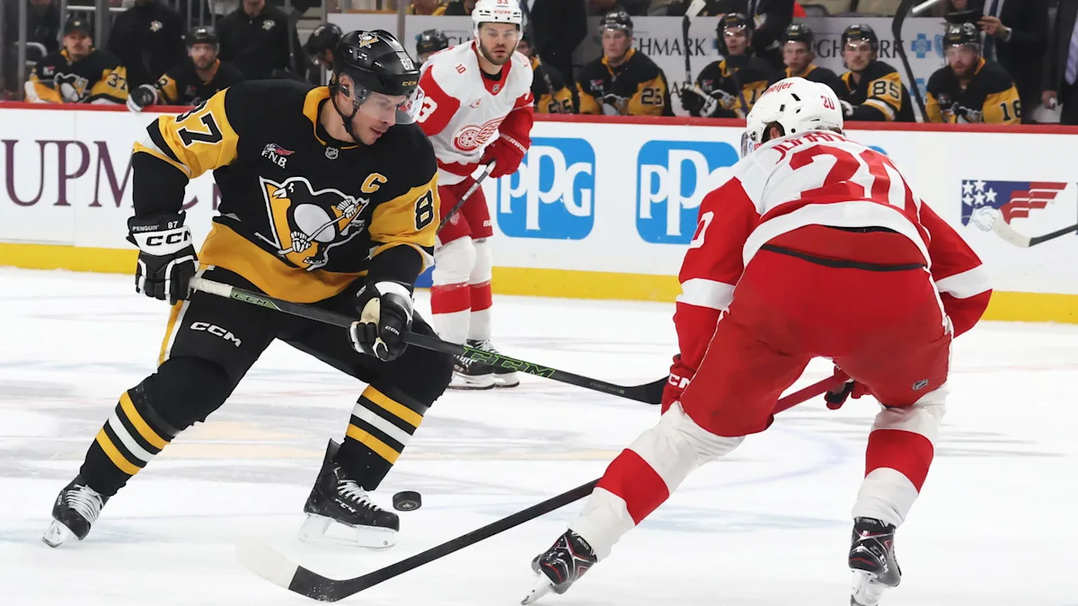 Penguins lose 7-4 to Red Wings in pre-season game
