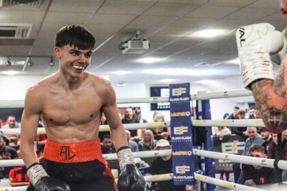 Pro boxer, 20, opens up about impact of his dad