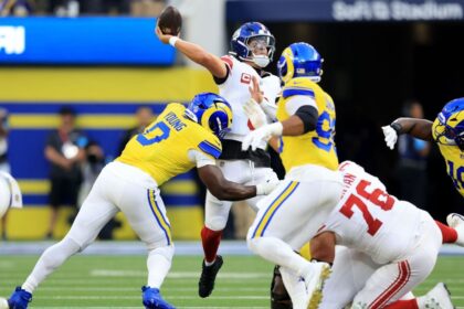 Rams defeat depleted Giants 28-6 on Monday Night Football