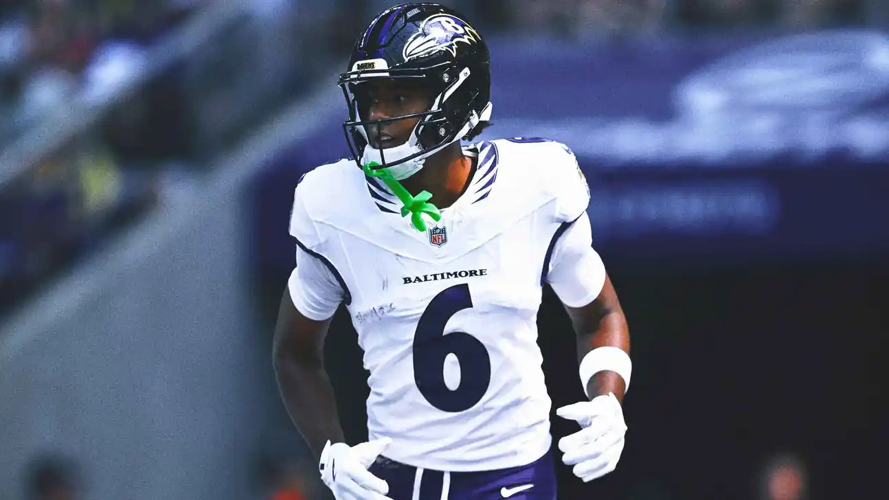 Ravens WR Ja'Kobi Lane reportedly set to undergo surgery for fractured wrist