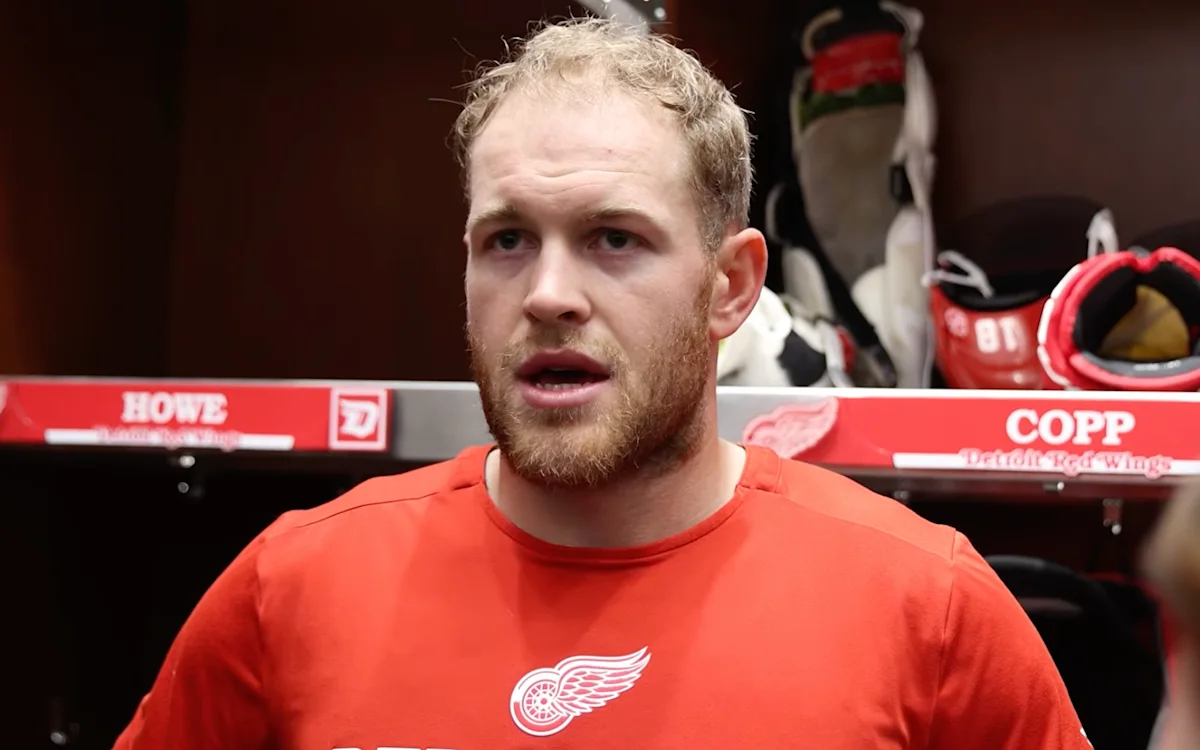 Red Wings' Andrew Copp says team "Can't Accept Anything Less" Than Playoffs