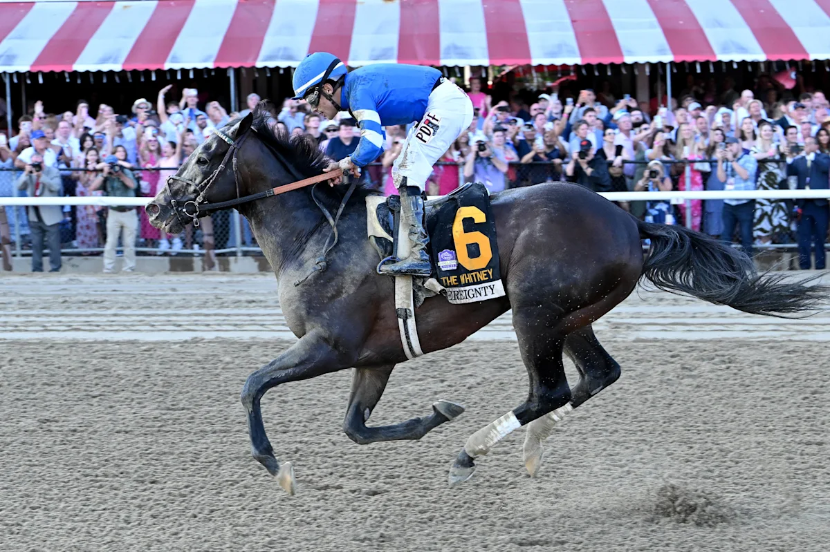 Report: Sovereignty Will Not Run in Jockey Club Gold Cup