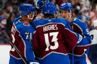Rookie Powers T.J. Hughes Show, Leads Avalanche Past Jets
