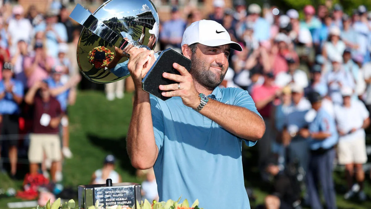 Scottie Scheffler surpasses Tiger Woods for top spot on PGA Tour all-time money list