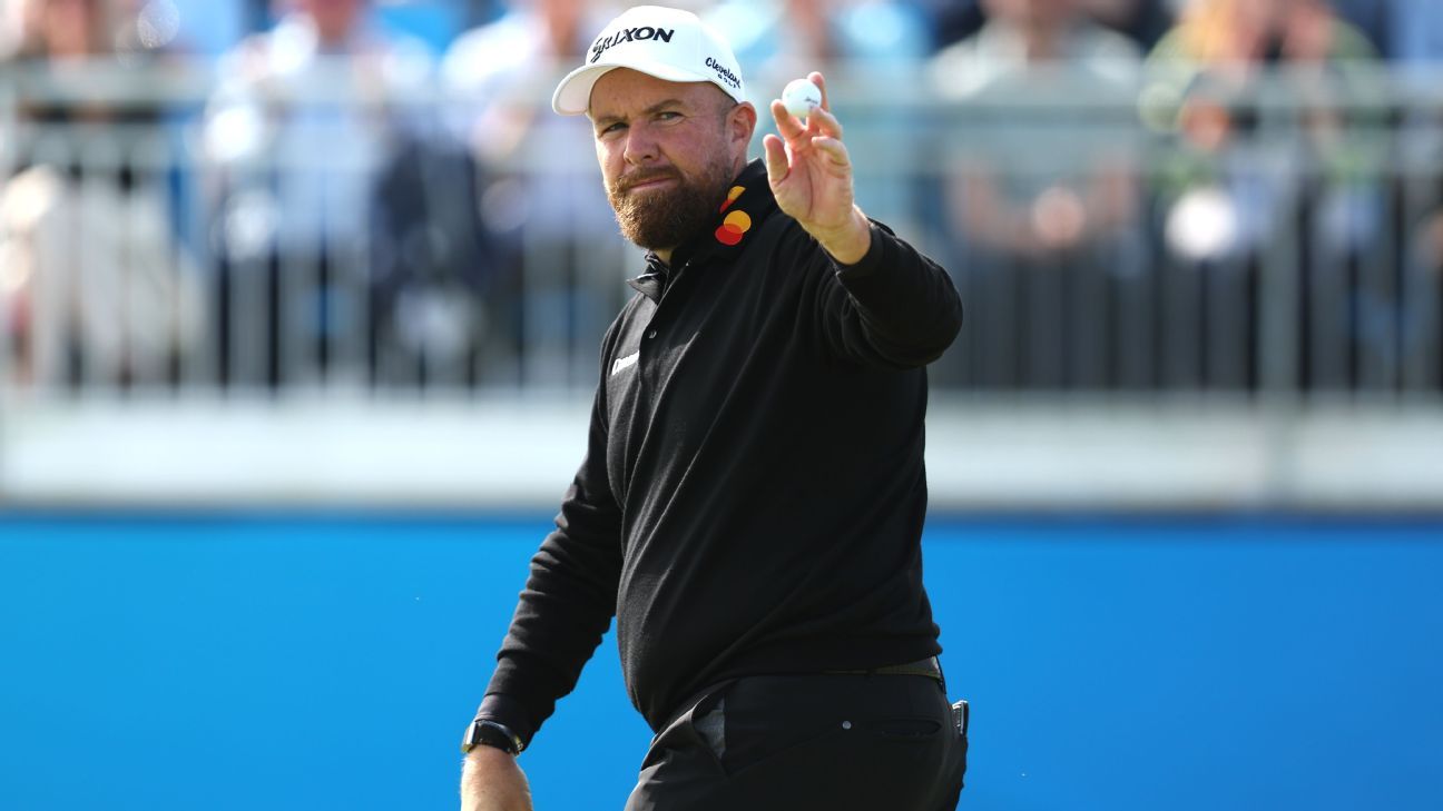 Shane Lowry sets course record with 62 to take lead at Irish Open