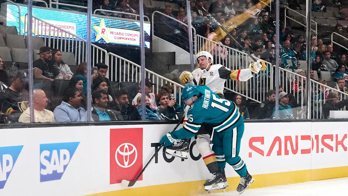 Sharks waive Comrie and Huntington in latest roster cuts