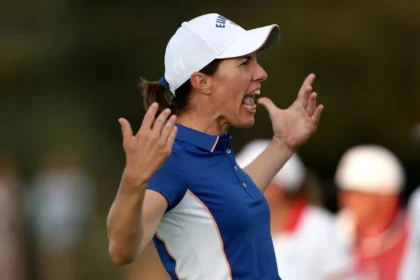 Solheim Cup Day 1 features tense matches and thrilling finish.