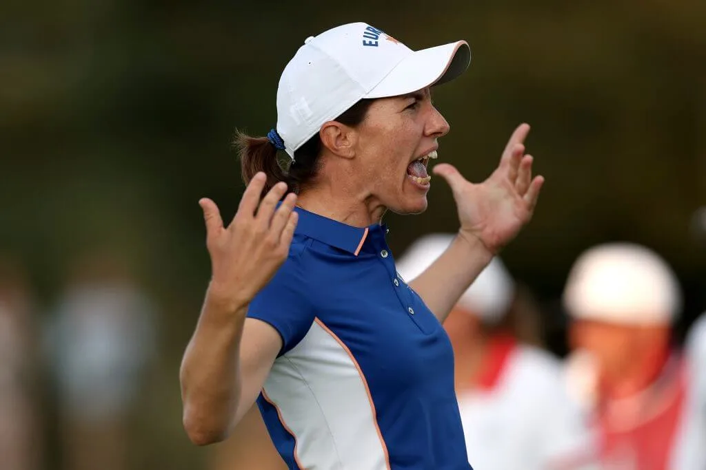 Solheim Cup Day 1 features tense matches and thrilling finish.