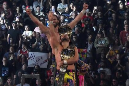 The Young Bucks Win Tag Team Titles in Brutal Triple Threat Ladder Match at AEW All Out
